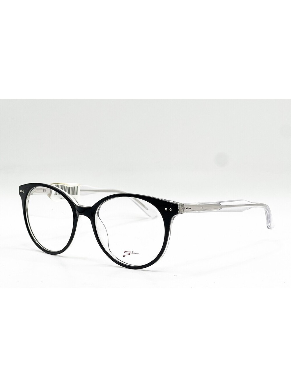 Salsa Sa 6008 Matte Black Crystal Authentic Eyeglasses 50-16-140